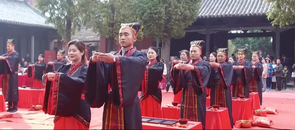 2019壽縣首屆青年漢式集體婚禮！